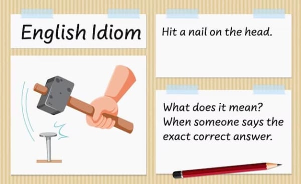 Hit the Nail on the Head là gì? Ví dụ và cách sử dụng 2 hit the nail on the head nghĩa là gì