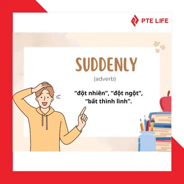 Suddenly: Trạng từ chỉ sự bất ngờ trong 2 thì quá khứ 1 Suddenly là dấu hiệu của thì gì