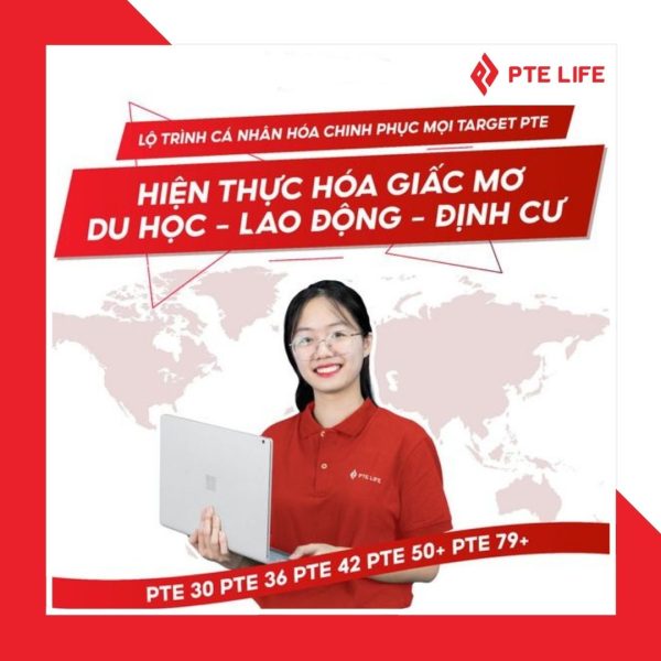 Khóa học PTE 1 kèm 1: Cam kết đầu ra, Đỗ PTE mọi target 3 Lớp học PTE 1 kèm 1 - ptelife