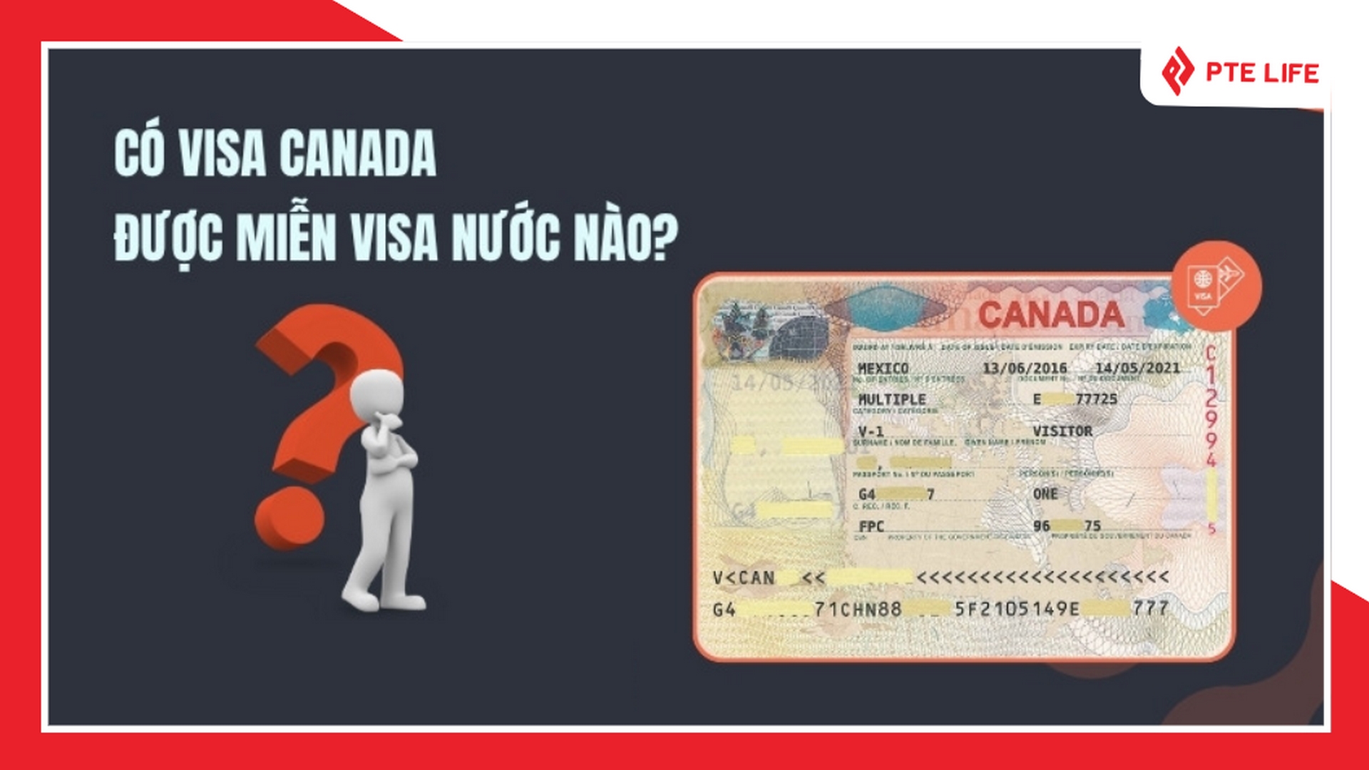Có visa Canada được miễn visa nước nào