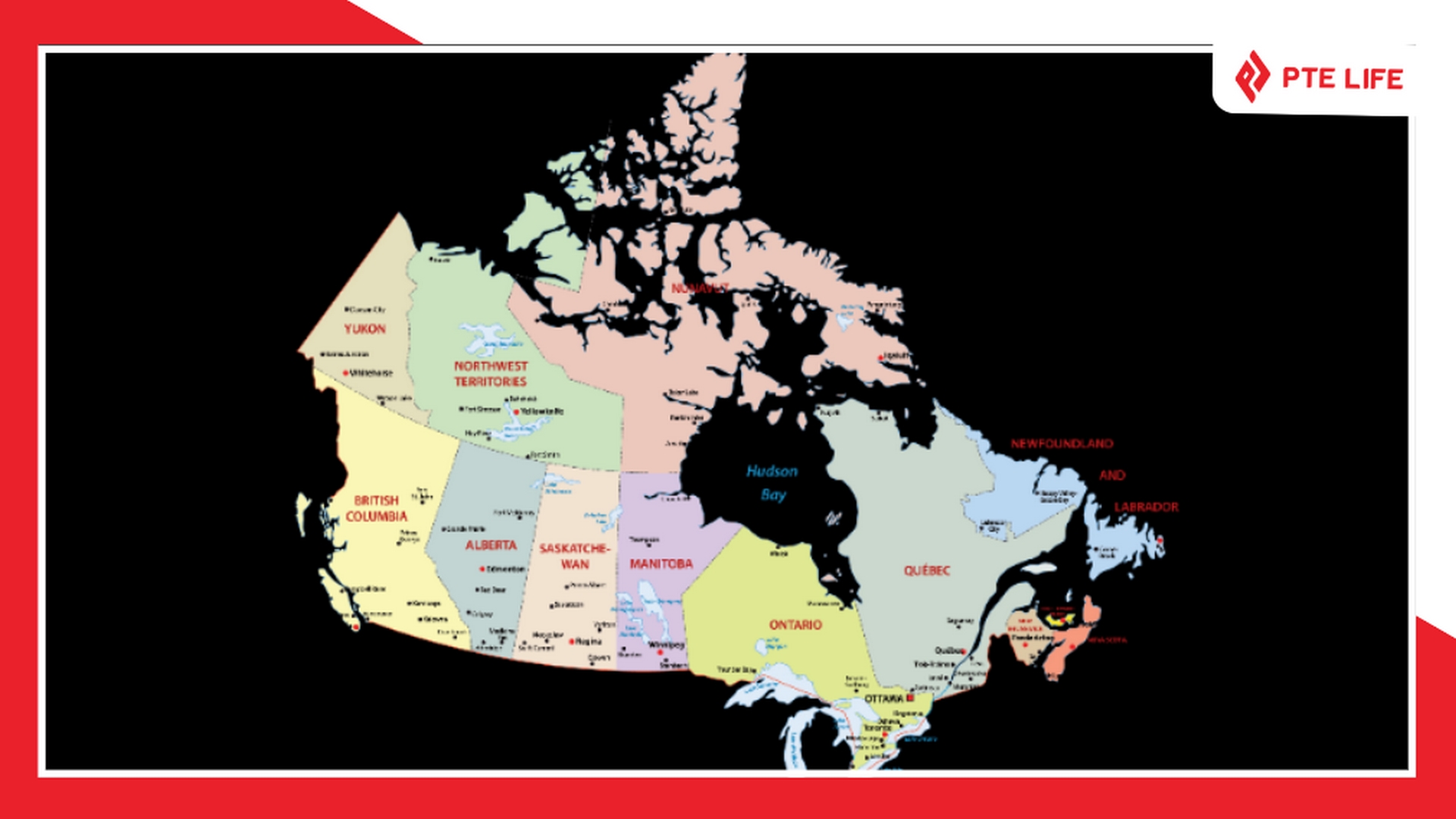 Thủ đô Ottawa của Canada thuộc tỉnh bang Ontario