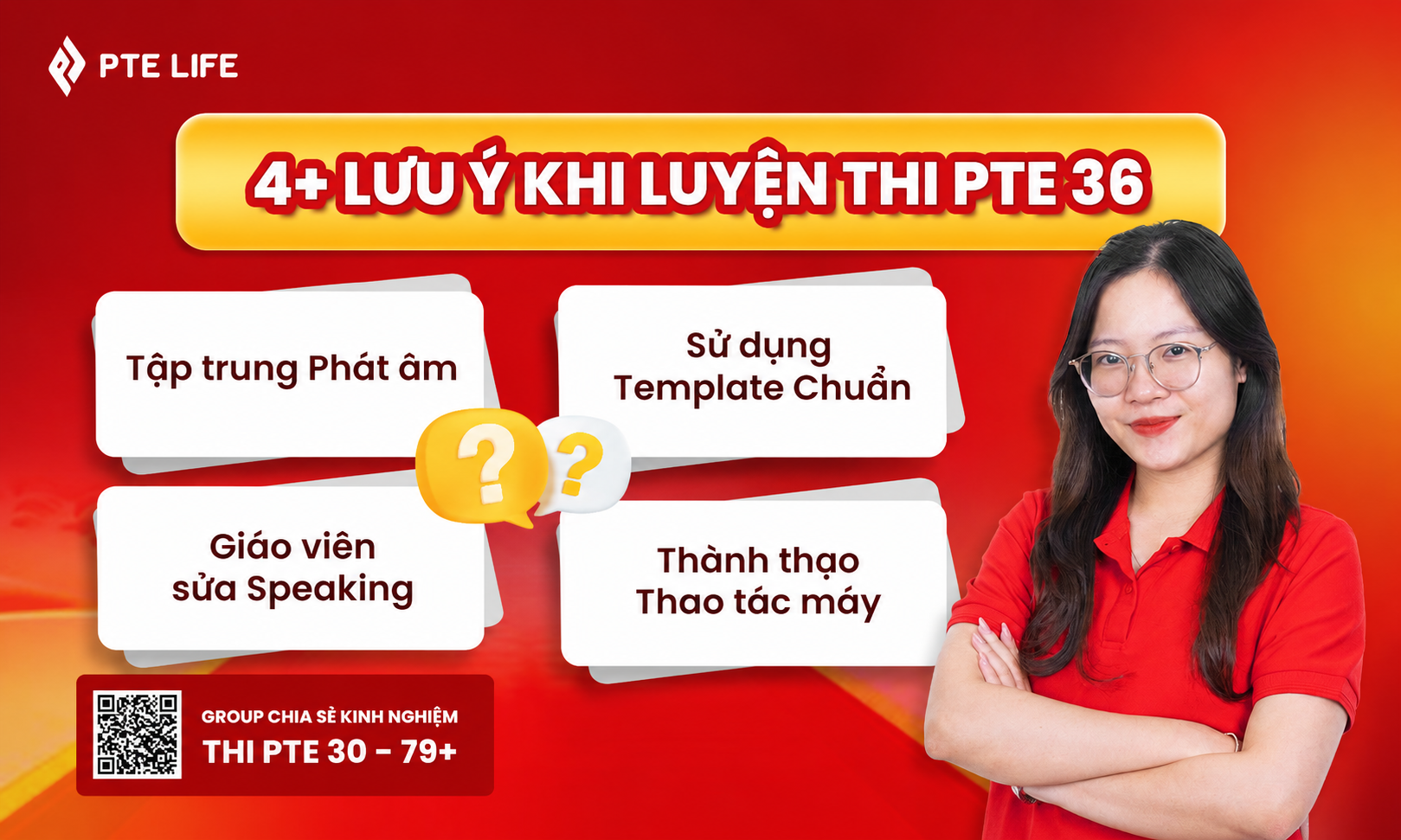 Những lưu ý khi học PTE 36