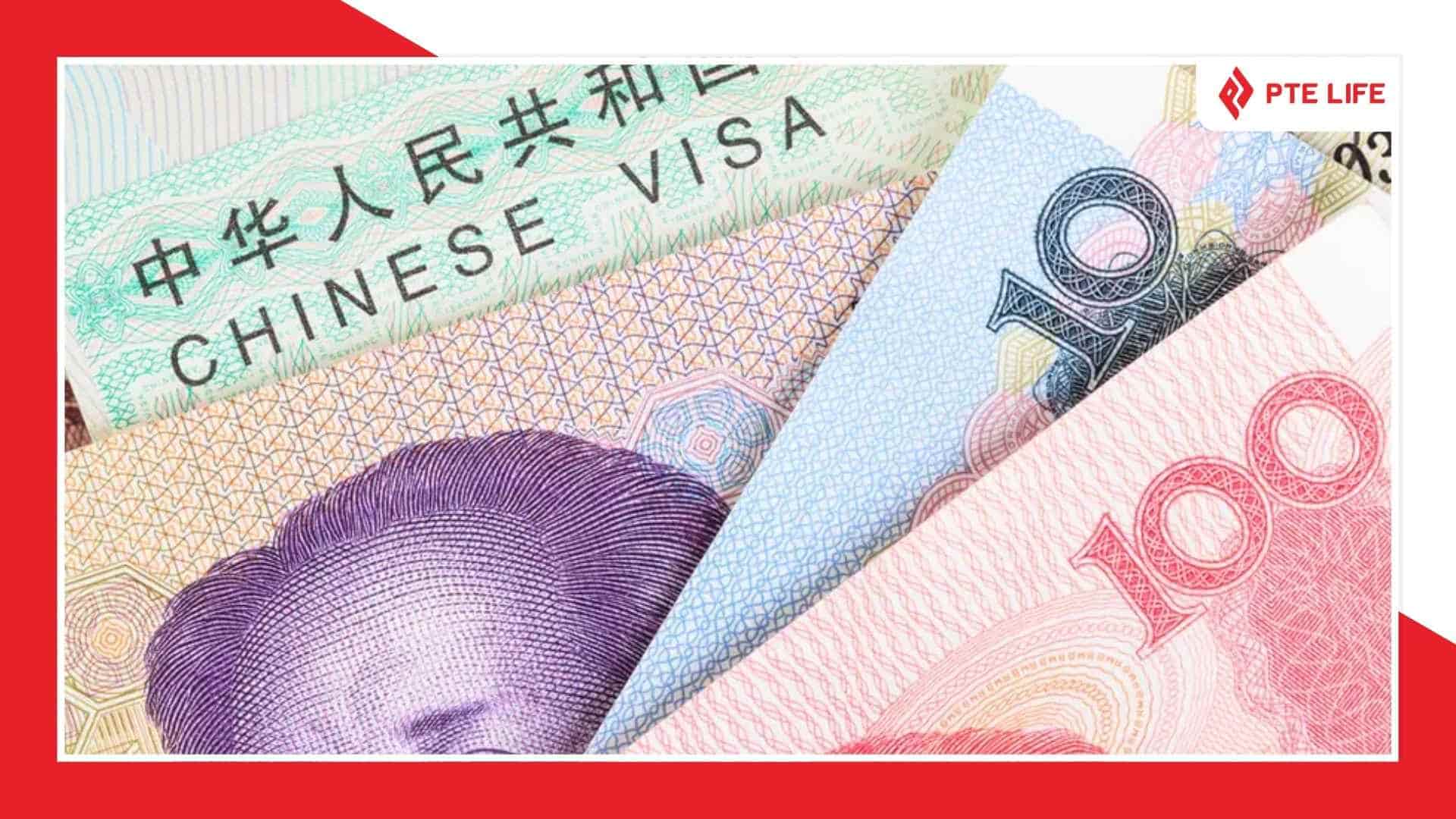 Phí xin visa Trung Quốc là 45 USD với visa nhập cảnh 1 lần