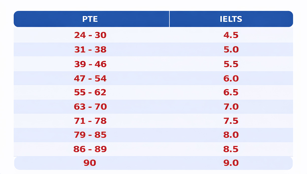 bang-quy-doi-pte-sang-ielts-nam-2026-chuan