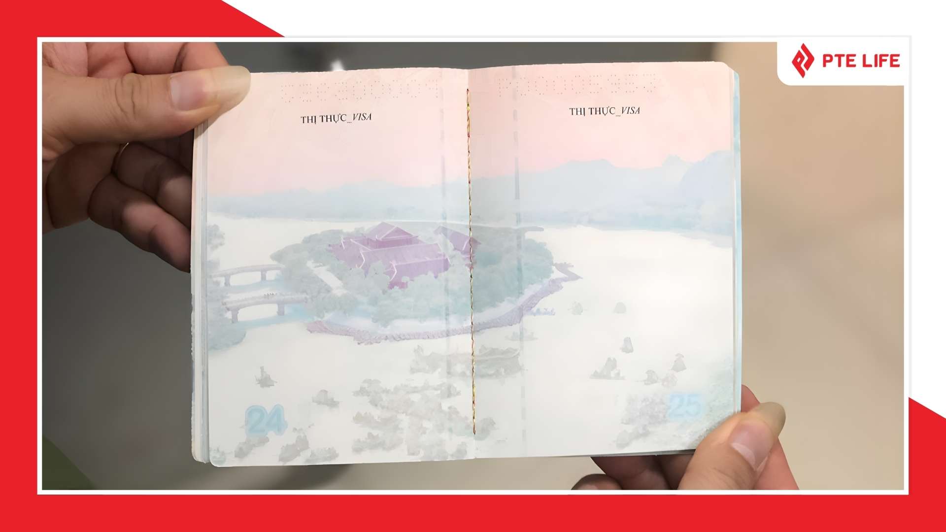 Hộ chiếu của bạn bắt buộc phải còn trang trống thì mới có thể xin visa Trung Quốc dài hạn