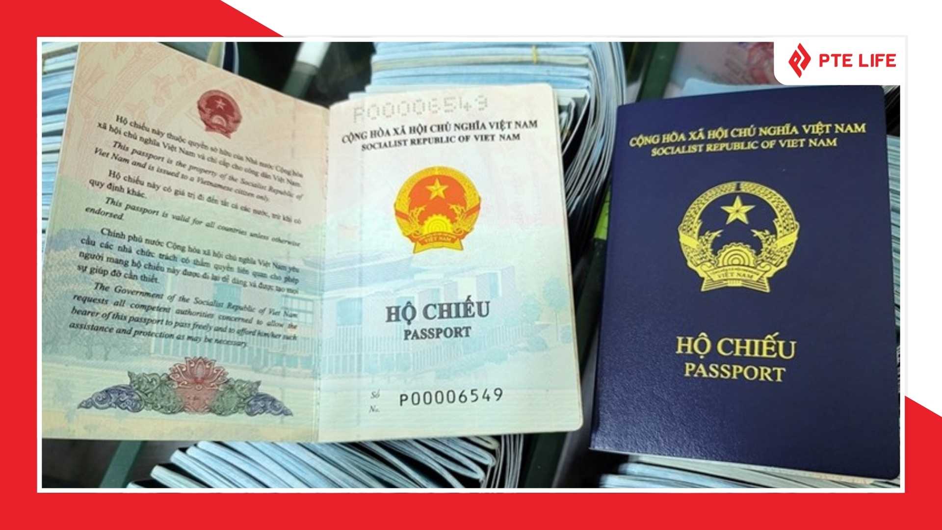 Hộ chiếu còn hạn là giấy tờ bắt buộc khi xin visa Trung Quốc 6 tháng nhiều lần
