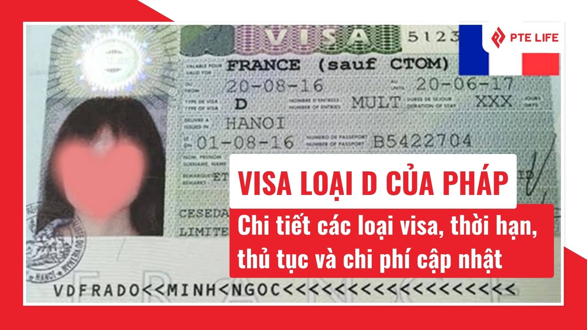 Visa loại D của Pháp là thị thực dài hạn cho phép lưu trú tại Pháp trên 90 ngày