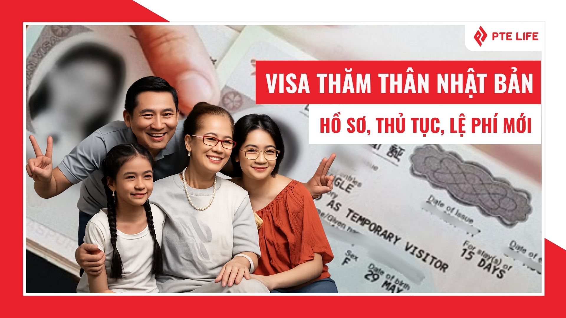 Visa thăm thân Nhật Bản: Hồ sơ, thủ tục, lệ phí