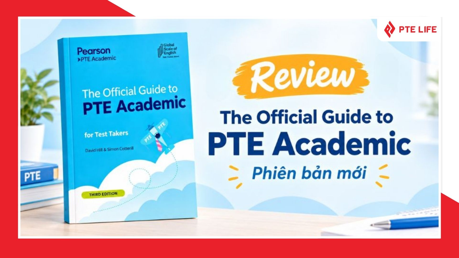 Review sách ôn PTE Academic The Official Guide to PTE Academic