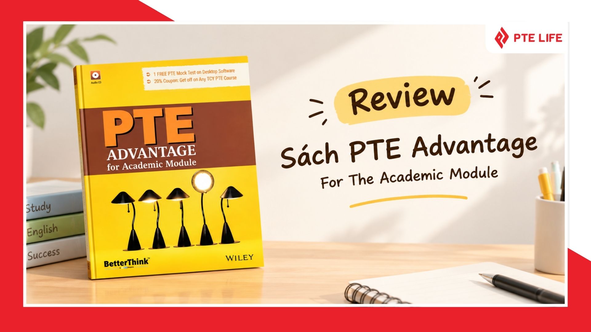 Review sách PTE Advantage For The Academic Module