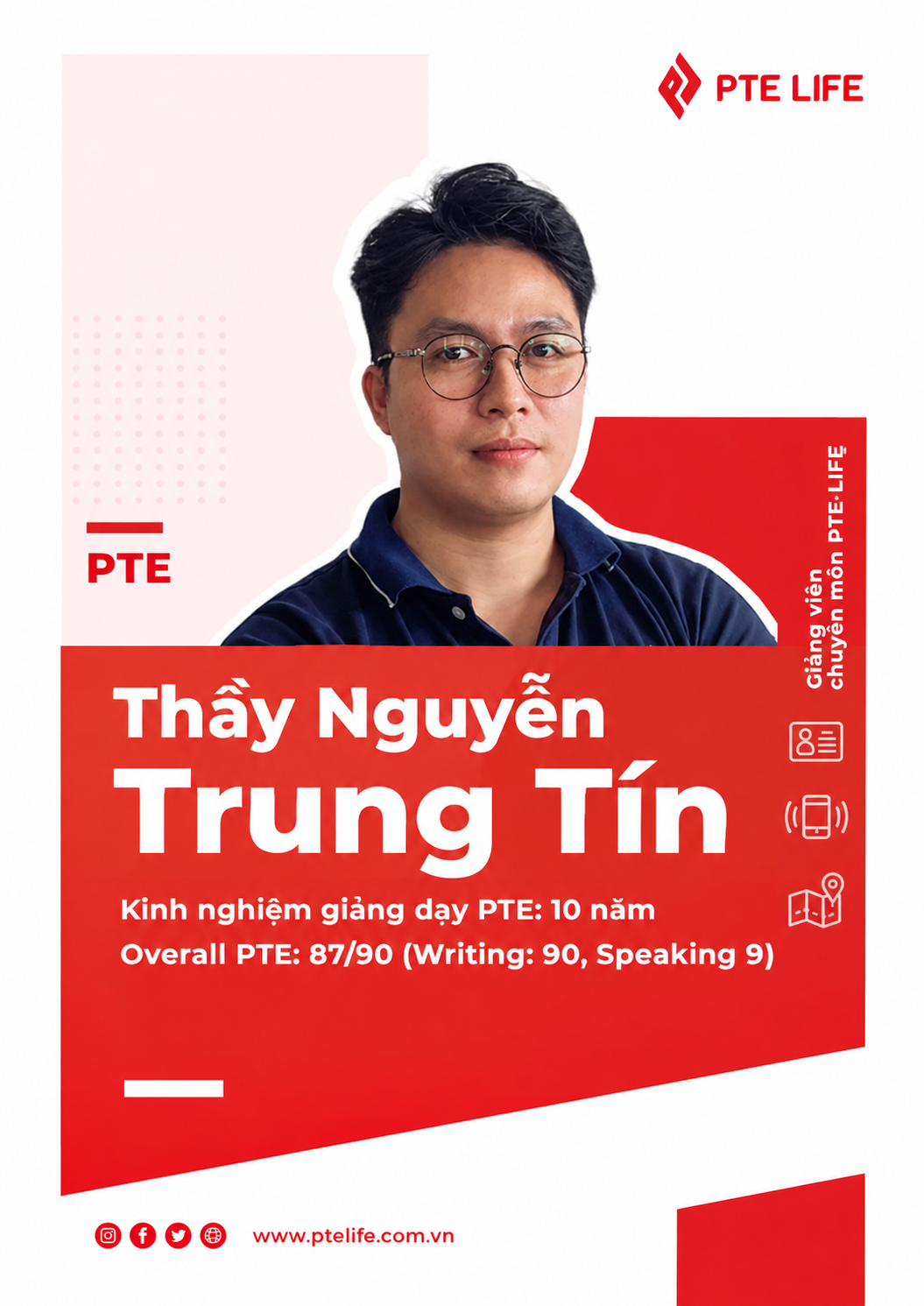 Trung Tâm Luyện Thi PTE Uy Tín số 1 Việt Nam - PTE Life 72 Thay-trung-tin