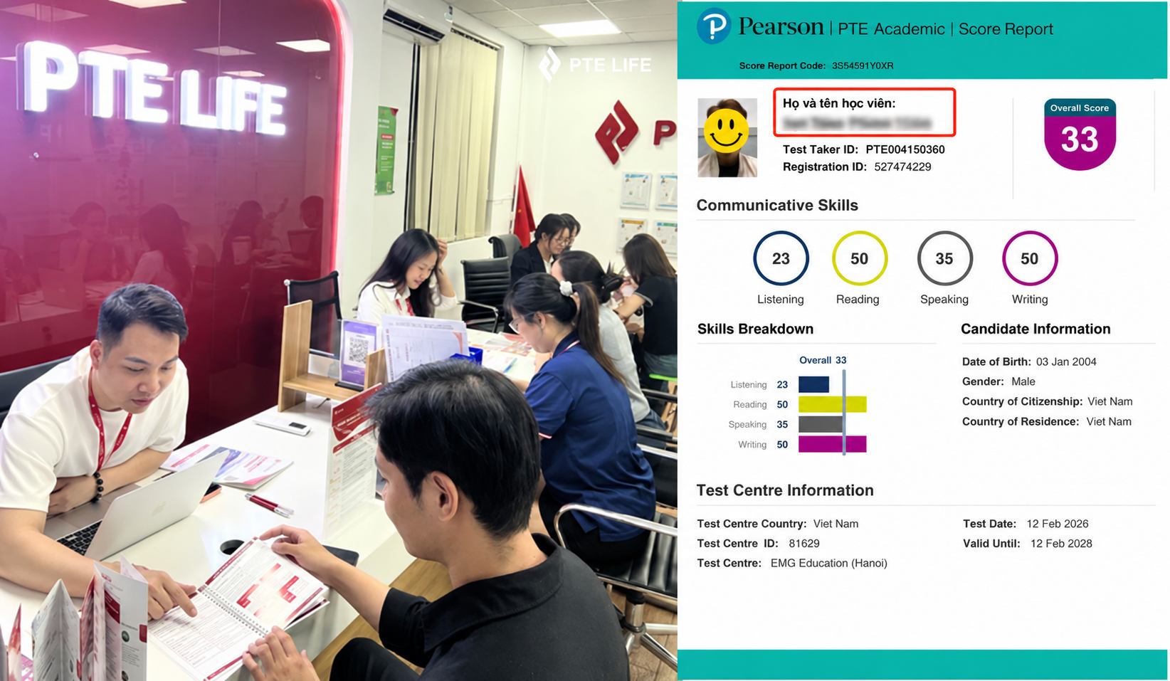 Trung Tâm Luyện Thi PTE Uy Tín số 1 Việt Nam - PTE Life 5 anh 1
