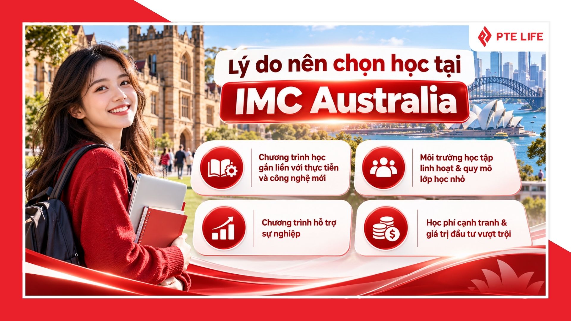 Australian National Institute of Management and Commerce (IMC): Thông tin & học phí 2026 2 4 lý do nên chọn học tại IMC Australia